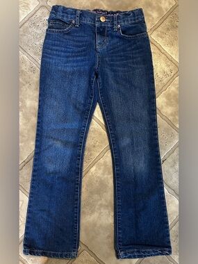 The Children's Place Dark Blue Girls Bootcut Leg Jeans